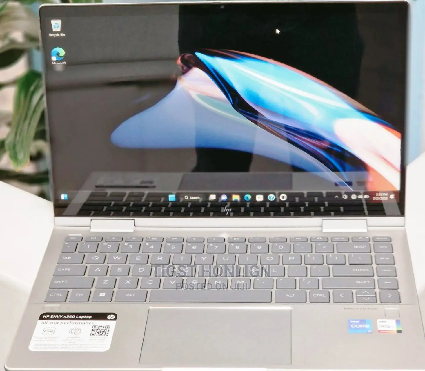 New Laptop HP Envy X360 16GB Intel Core I7 SSD 1T