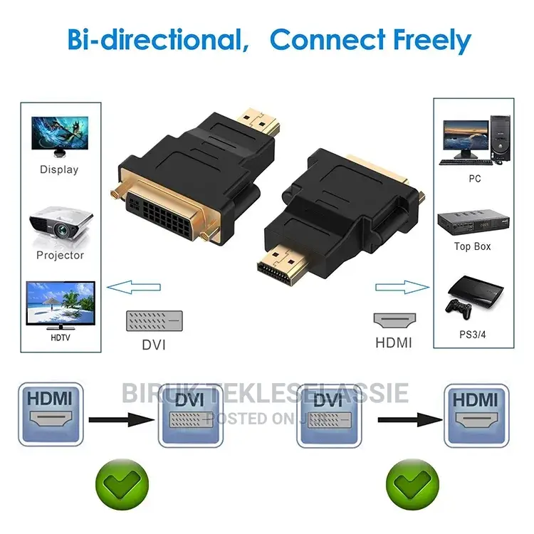 HDMI to DVI Converter