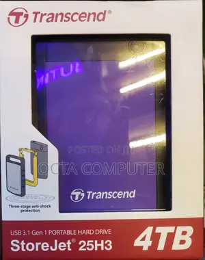 Photo - 4tb Transcend External Hard Disk