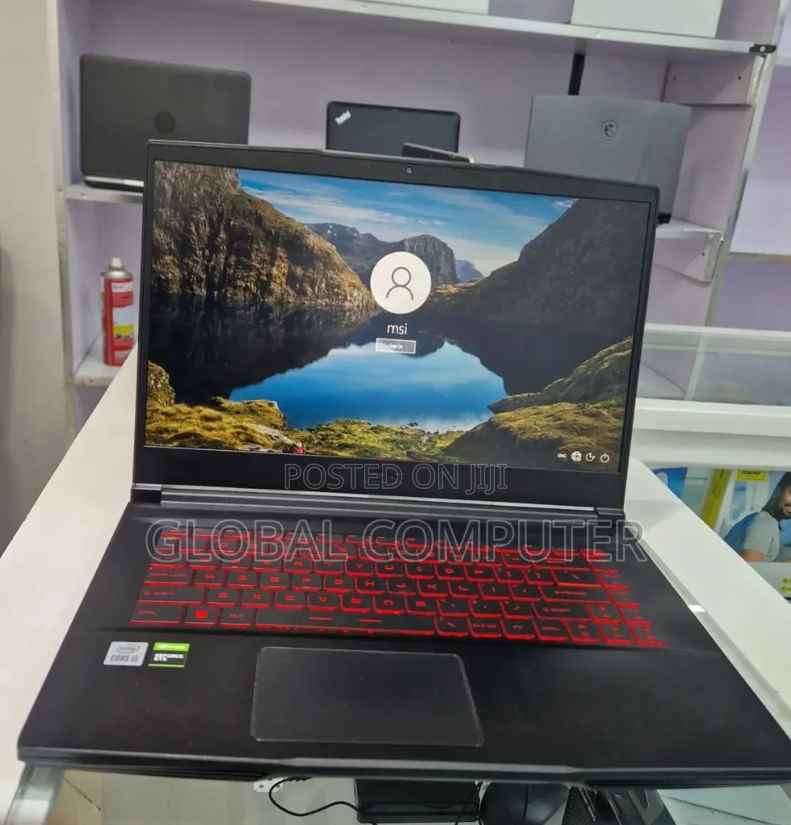 New Laptop MSI 8GB Intel Core I5 SSD 512GB