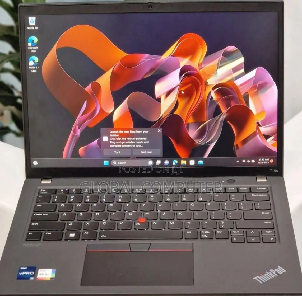New Laptop Lenovo ThinkPad T14 16GB Intel Core I7 SSD 512GB