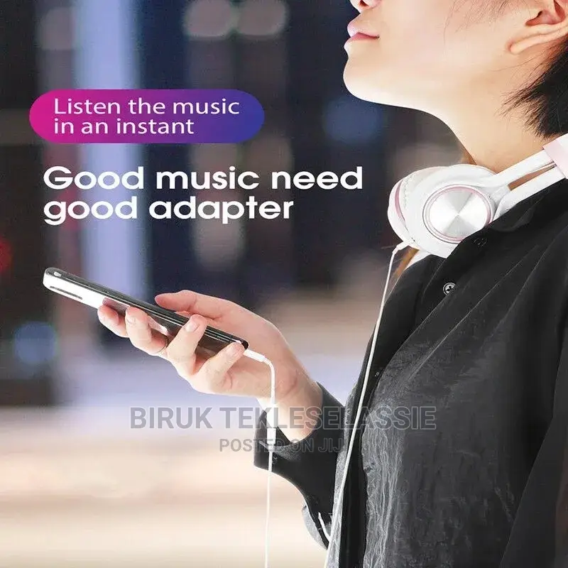 Lightning to 3.5 Mm Jack Aux Cable