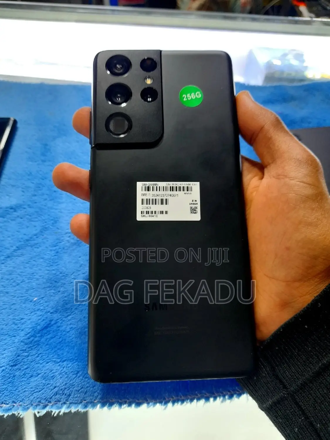 New Samsung Galaxy S21 Ultra 5G 256 GB Black