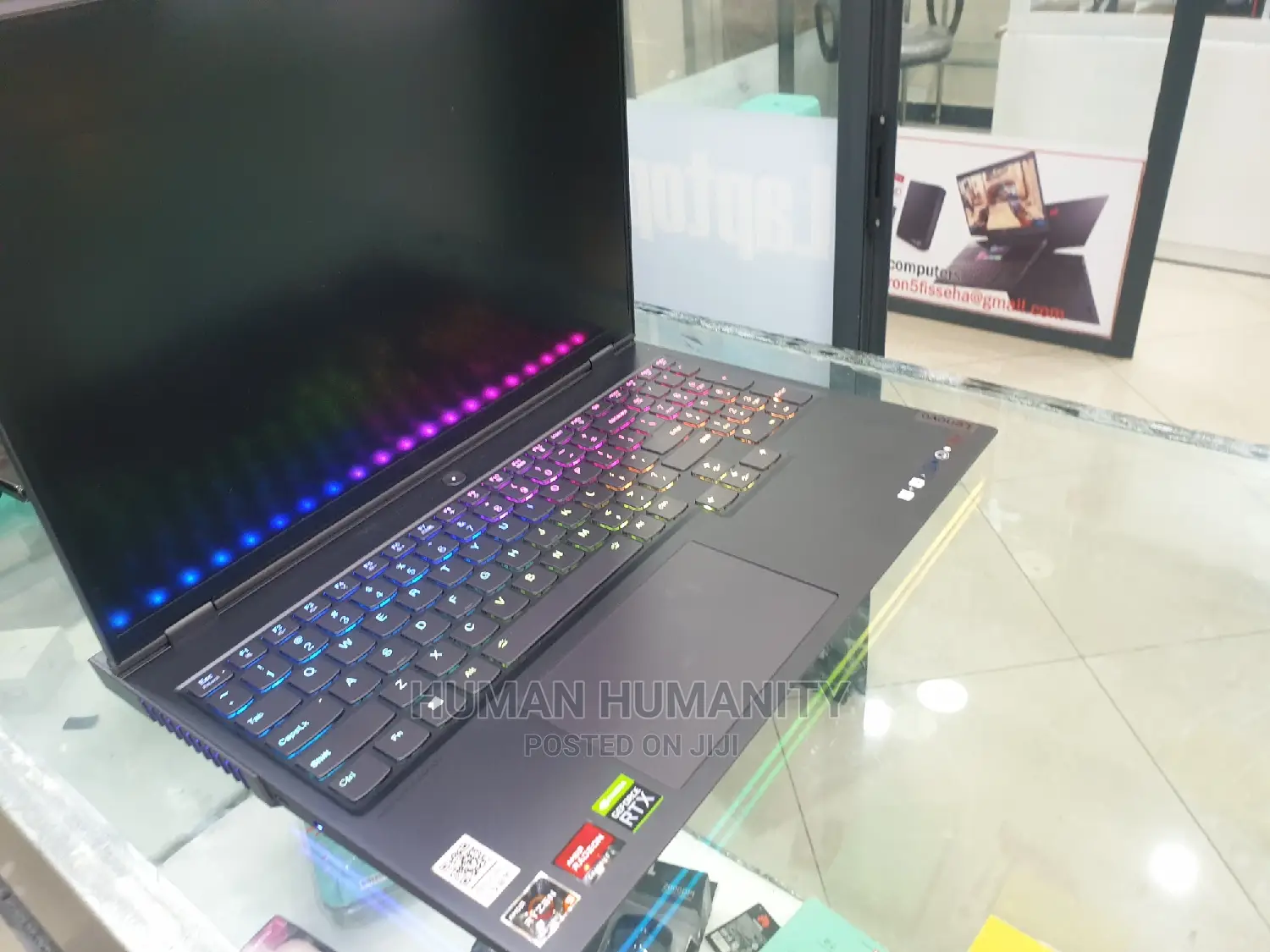 New Laptop Lenovo Legion 7 32GB AMD Ryzen 9 SSD 1T