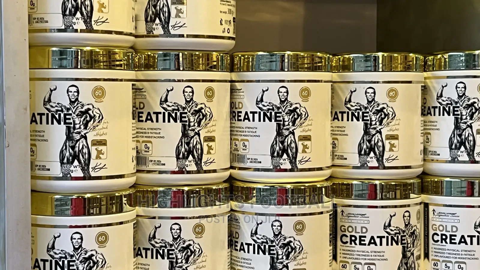 Gold Creatine Monohydrate in Ethiopia for Muscle Growth,