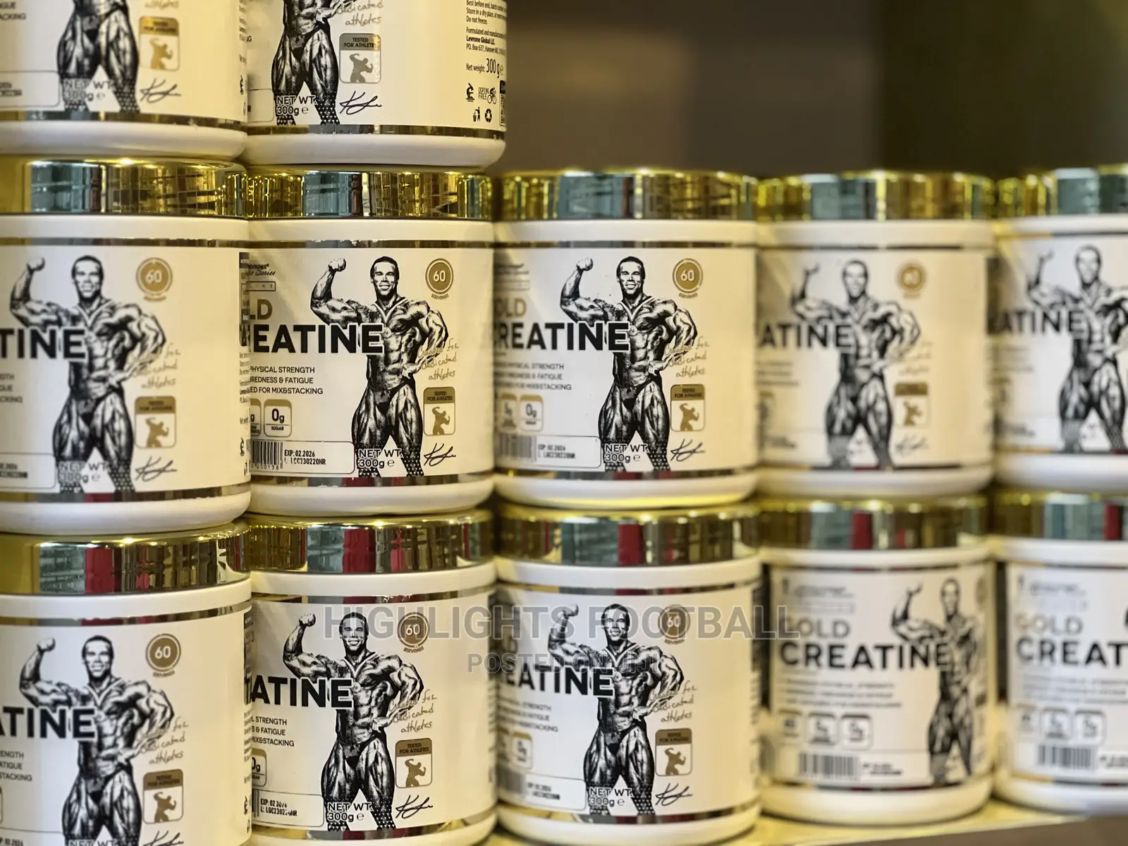 Gold Creatine Monohydrate in Ethiopia for Muscle Growth,