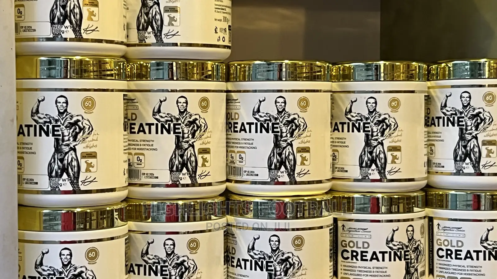 Gold Creatine Monohydrate in Ethiopia for Muscle Growth,