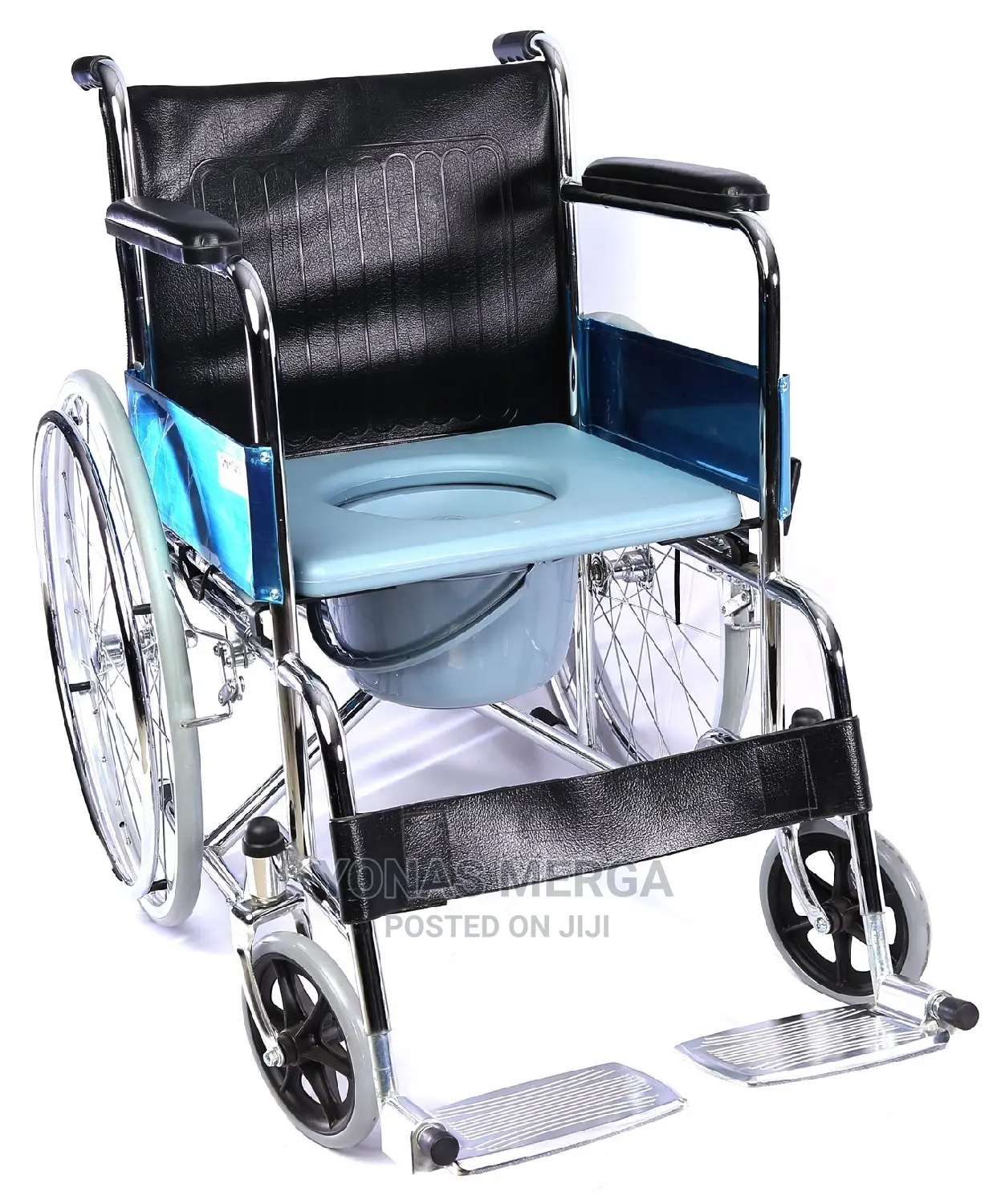 Reclining Commode Wheelchair