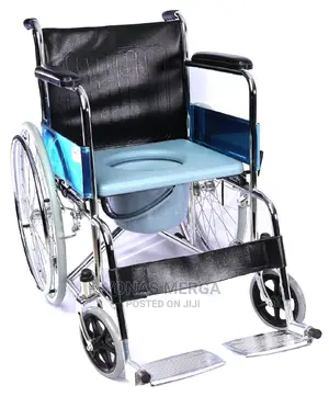 Reclining Commode Wheelchair