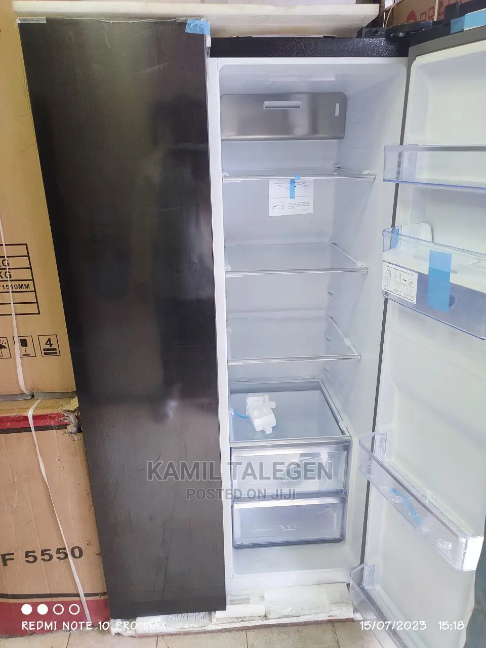 Prado 710L Side by Side Refrigerator