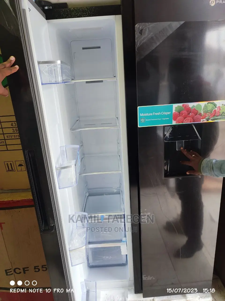 Prado 710L Side by Side Refrigerator