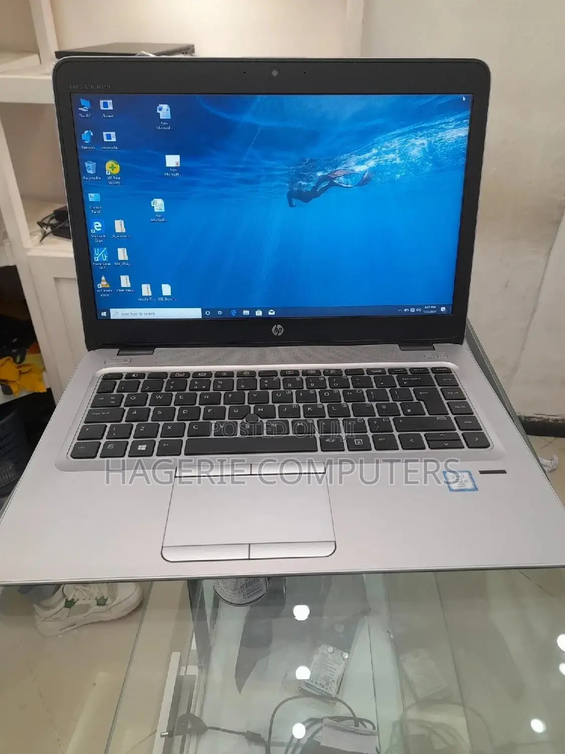 New Laptop HP EliteBook 840 G3 8GB Intel Core I7 SSD 512GB
