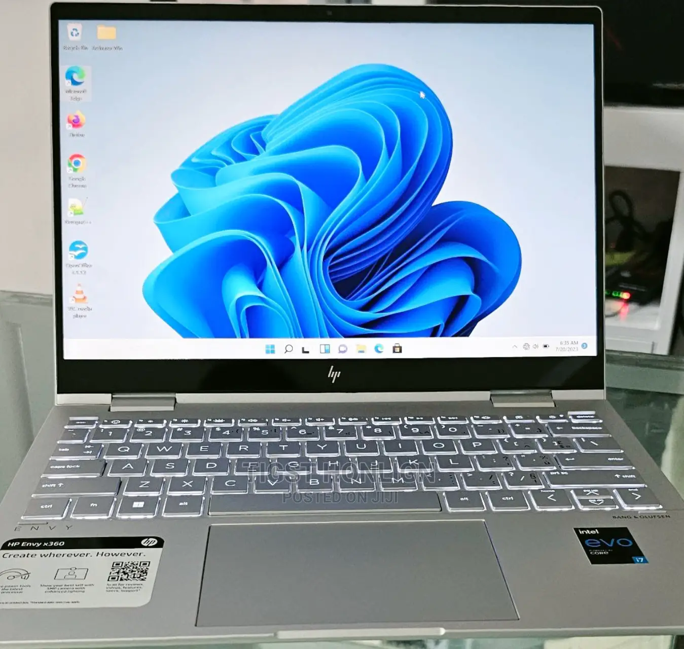 New Laptop HP Envy X360 16GB Intel Core I7 SSD 512GB