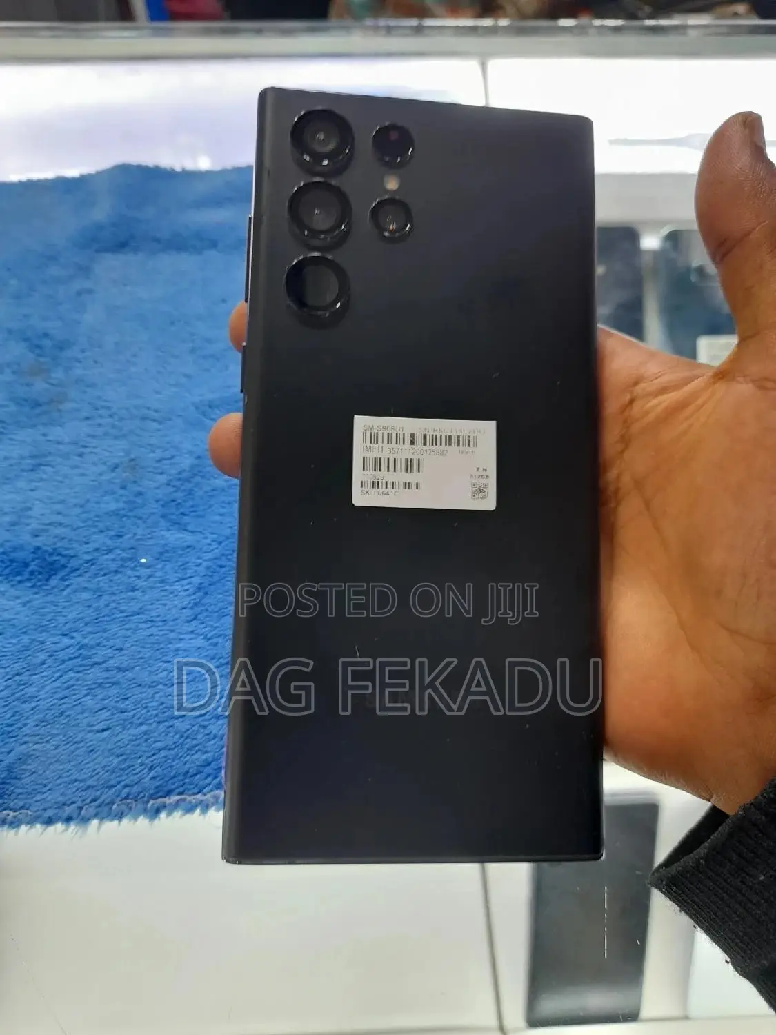 New Samsung Galaxy S22 Ultra 256 GB Black