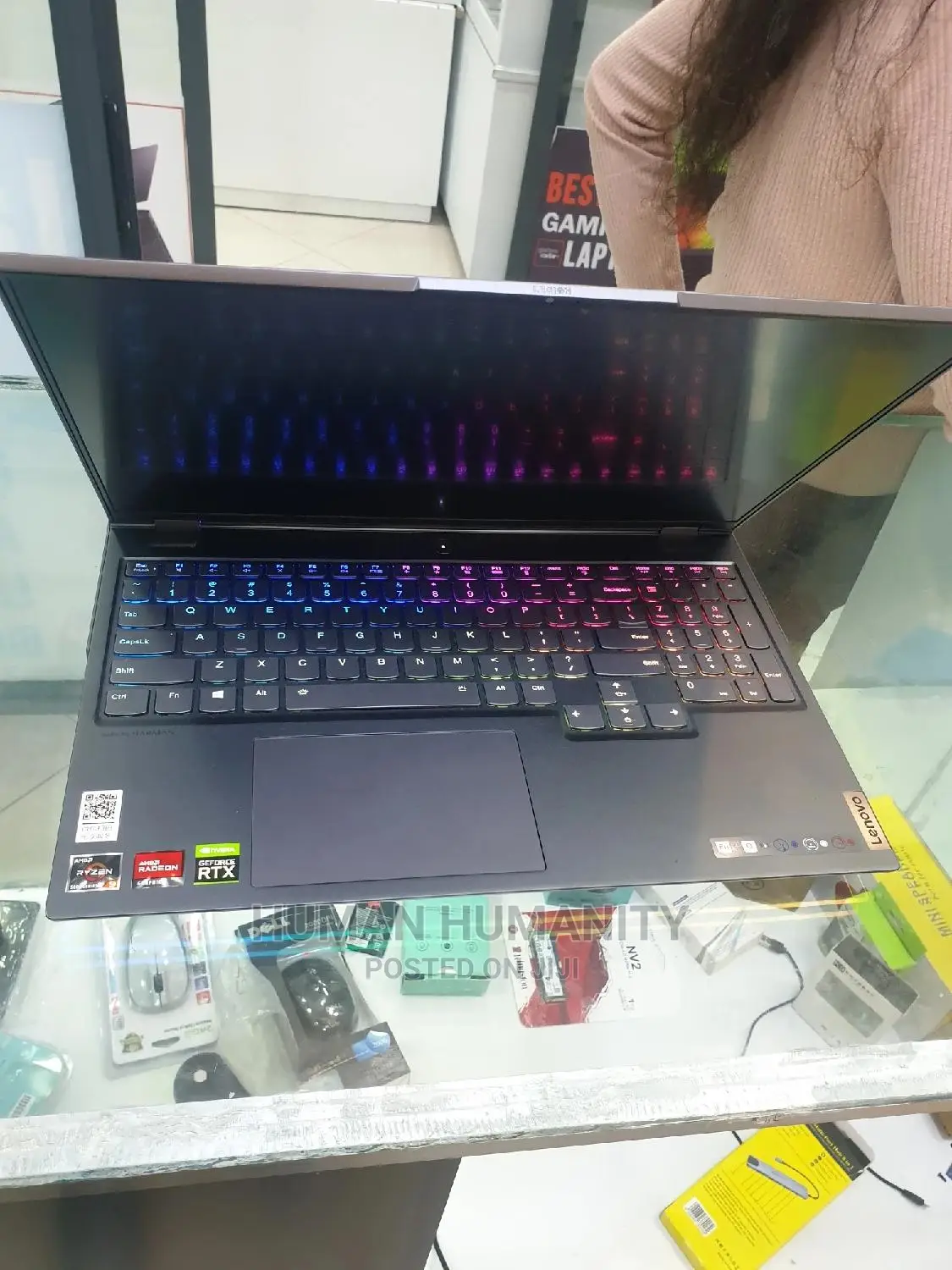 New Laptop Lenovo Legion 7 32GB AMD Ryzen 9 SSD 1T