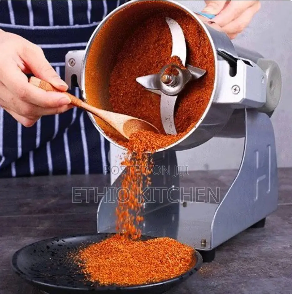 Coffee Grinder Machine የደረቅ ቅመማ ቅመም መፍጫ ማሽን