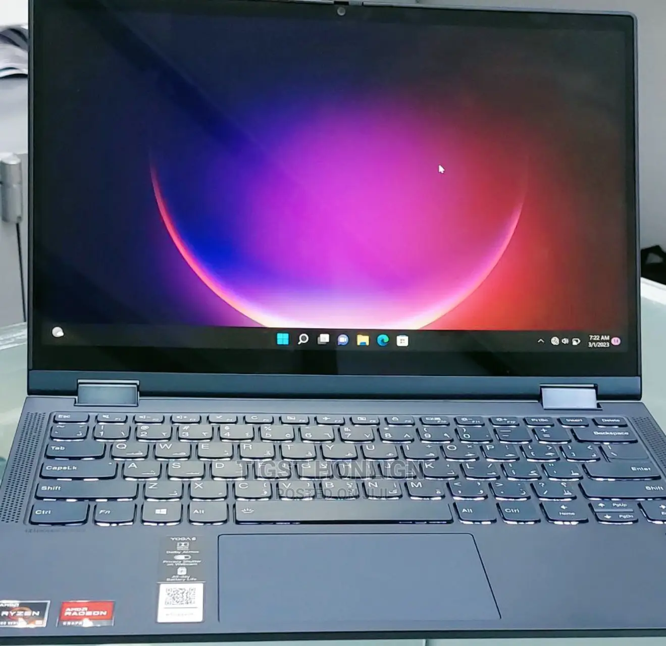 New Laptop Lenovo ThinkPad Yoga 16GB AMD Ryzen 7 SSD 1T