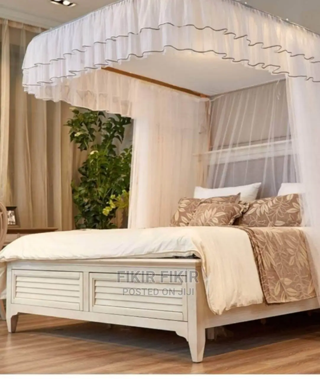 Two Strands Rail Mosquito Nets