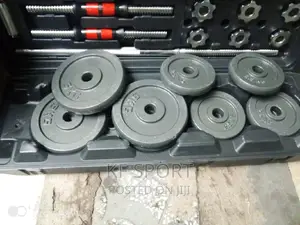 Photo - Dumbbell and Barbell (Adjustable) 50kg