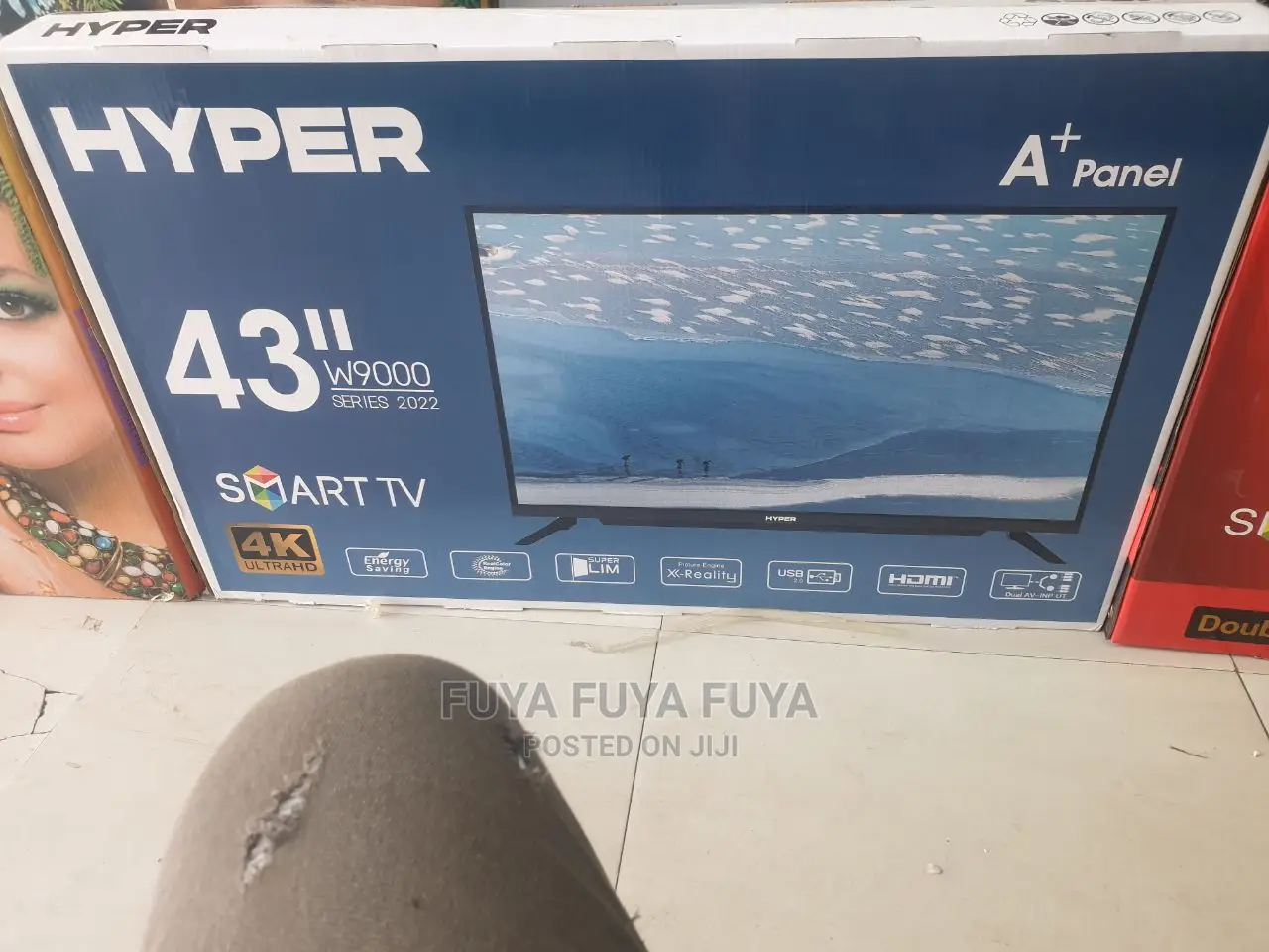 HYPER 43 Inchi Double Glass Smart 2024 Tv