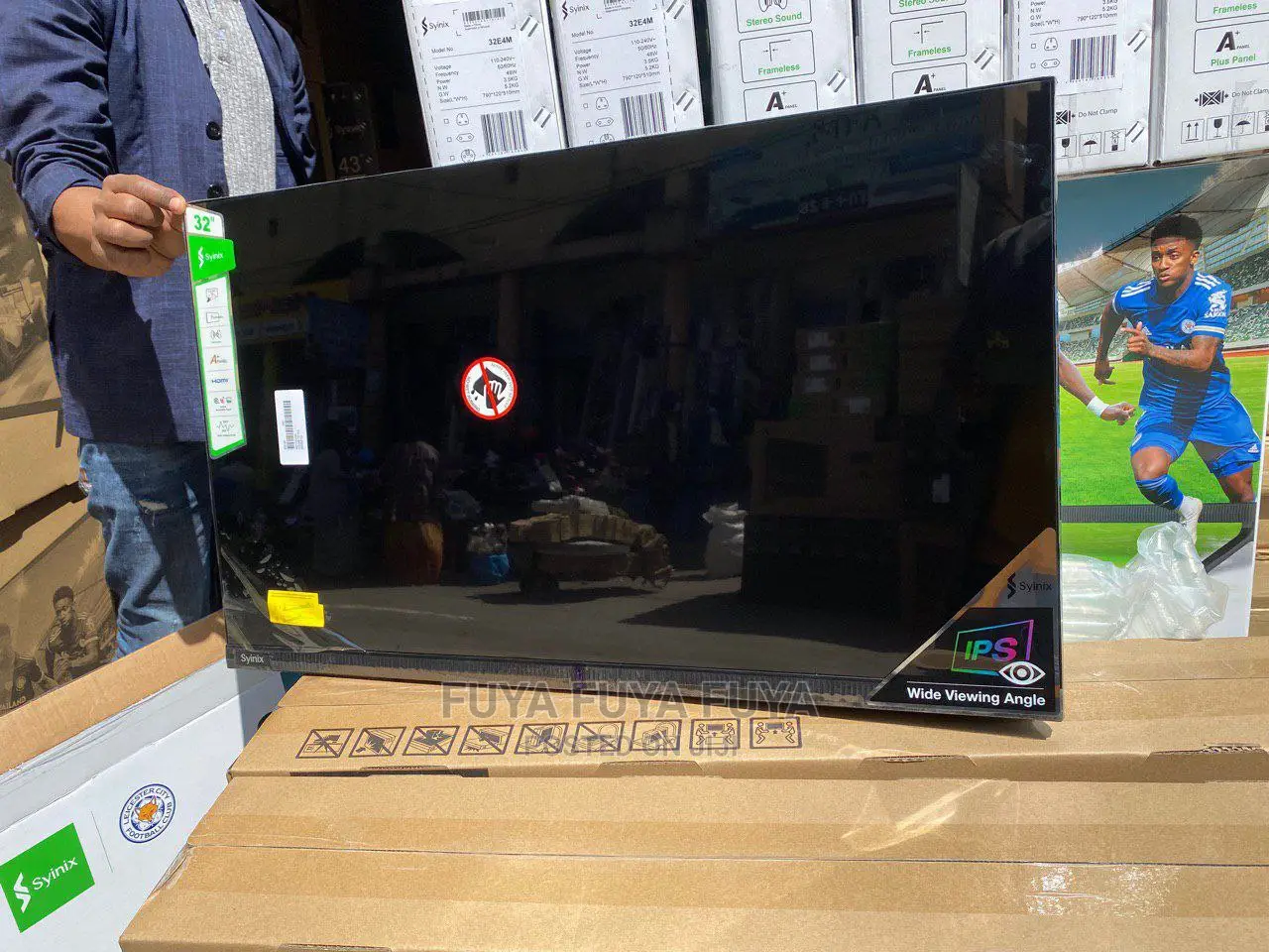 Syinix 43 Inchi Double Glass Smart 2024 Tv