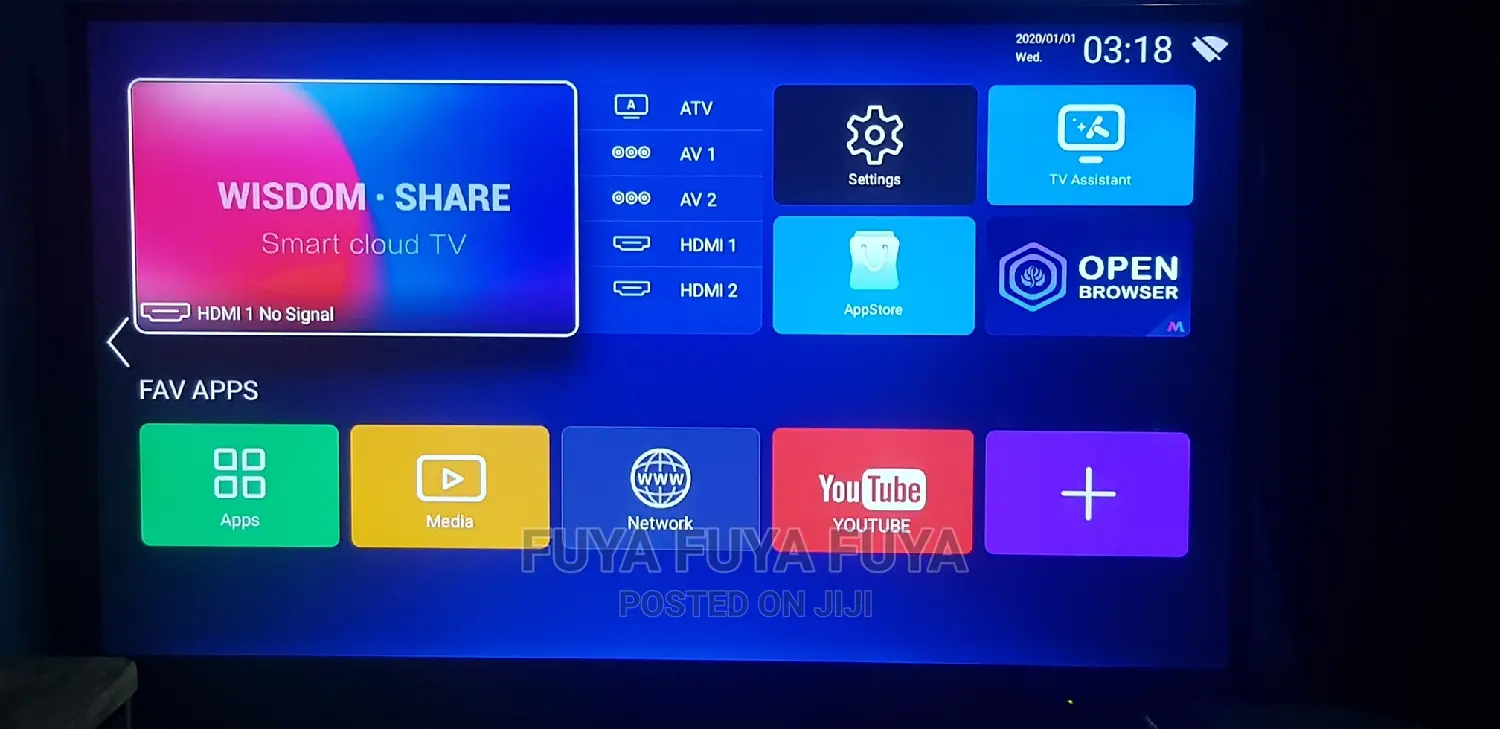 Vellum 43 Inchi Double Glass Smarr 2024 Tv