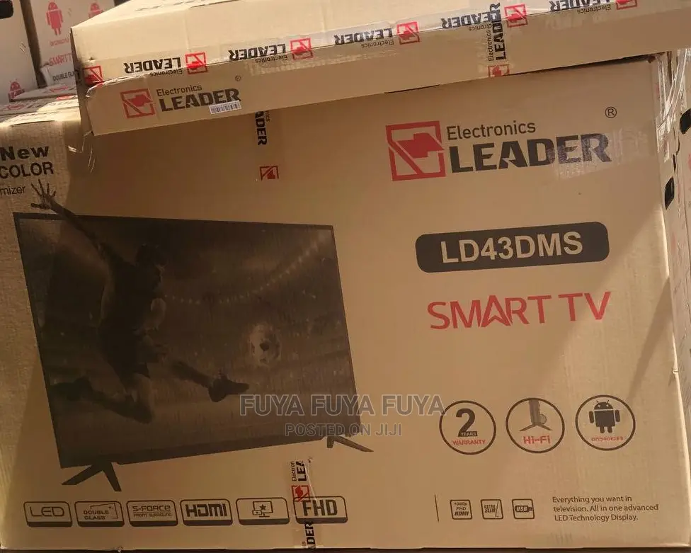 LEADER 43 Inchi Double Glass Smart 2024 Tv