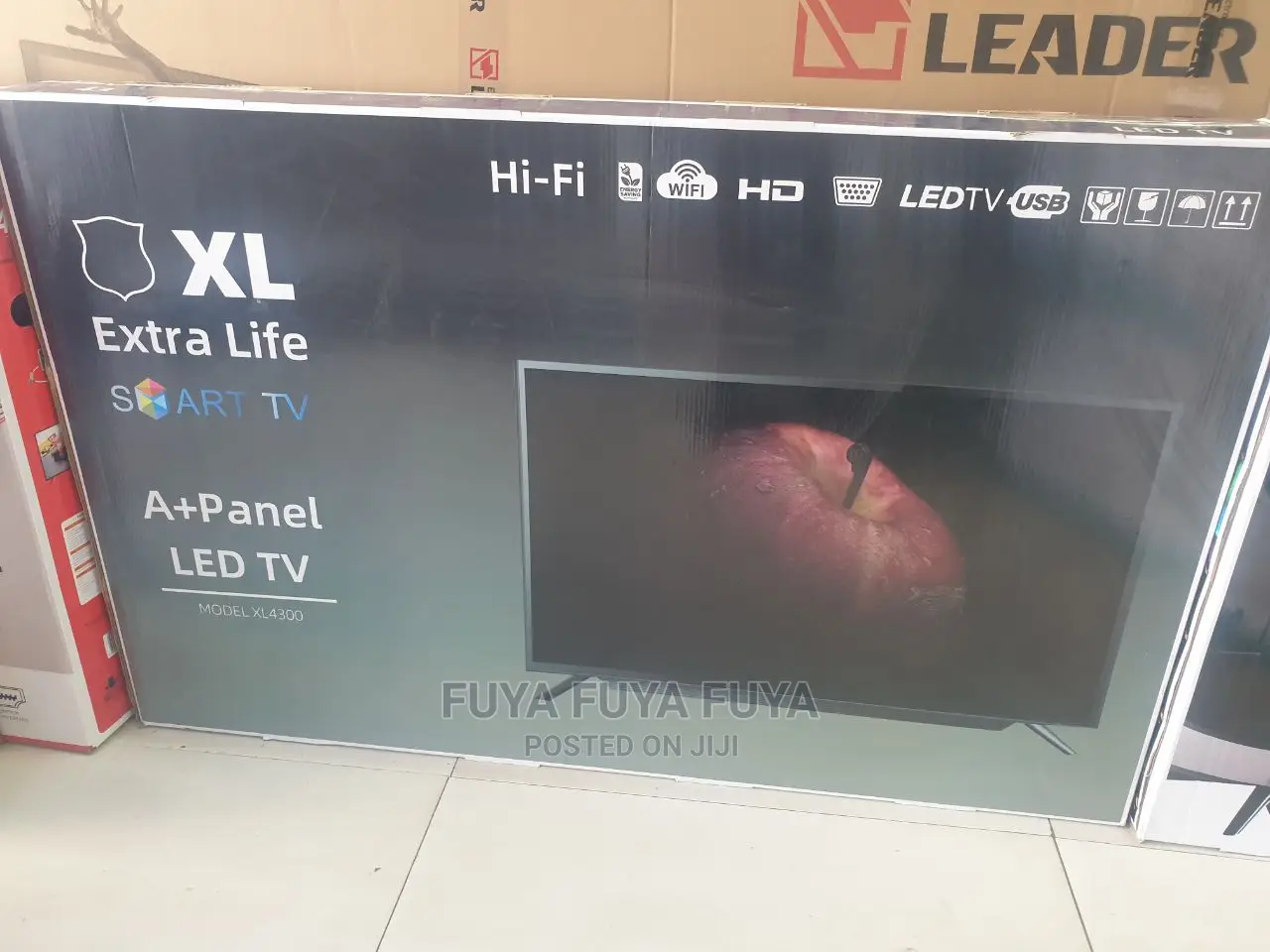 Extra Life 43 Inchi Double Glass Smart 2024 Tv