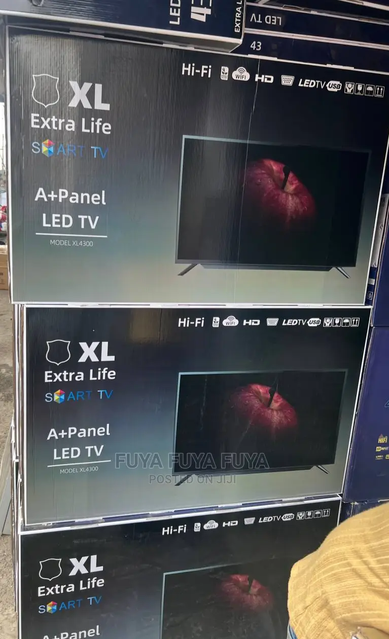 Extra Life 43 Inchi Double Glass Smart 2024 Tv