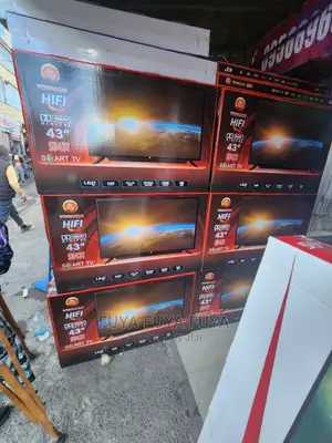 Photo - TORNADO 43 Inchi Double Glass Smart 2024 Tv