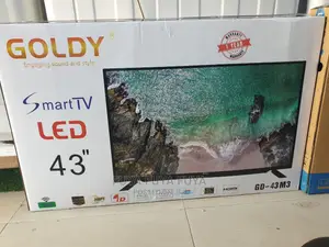 GOLDY 43 Inchi Double Glass Smart 2024 Tv