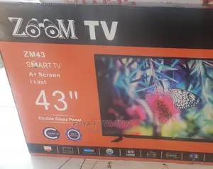 Photo - ZOOM 43 Inchi Double Glass Smart 2024 Tv