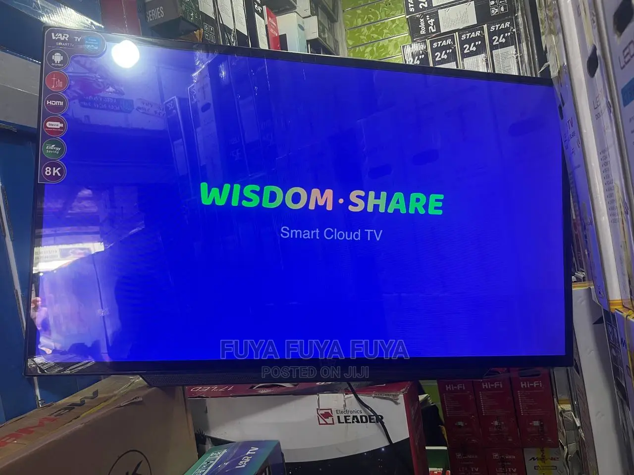 Gallaxy 43 Inchi Double Glass Smart 2024 Tv