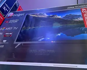 Googel 43 Inchi Double Glass Smart 2024 Tv