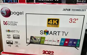 Photo - Googel 32 Inchi Double Glas Smart 2024 Tv