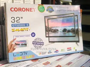Photo - CORONET 32 Inchi Double Glass Smart 2024 Tv
