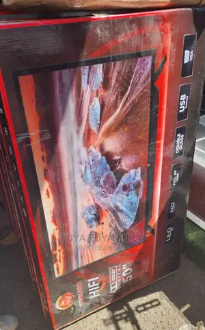 TORNADO 50 Inchi Double Glass Smart 2024 Tv