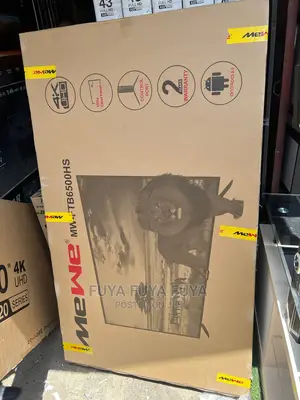 MEWE 50 Inchi Double Glass Smart 2024 Tv