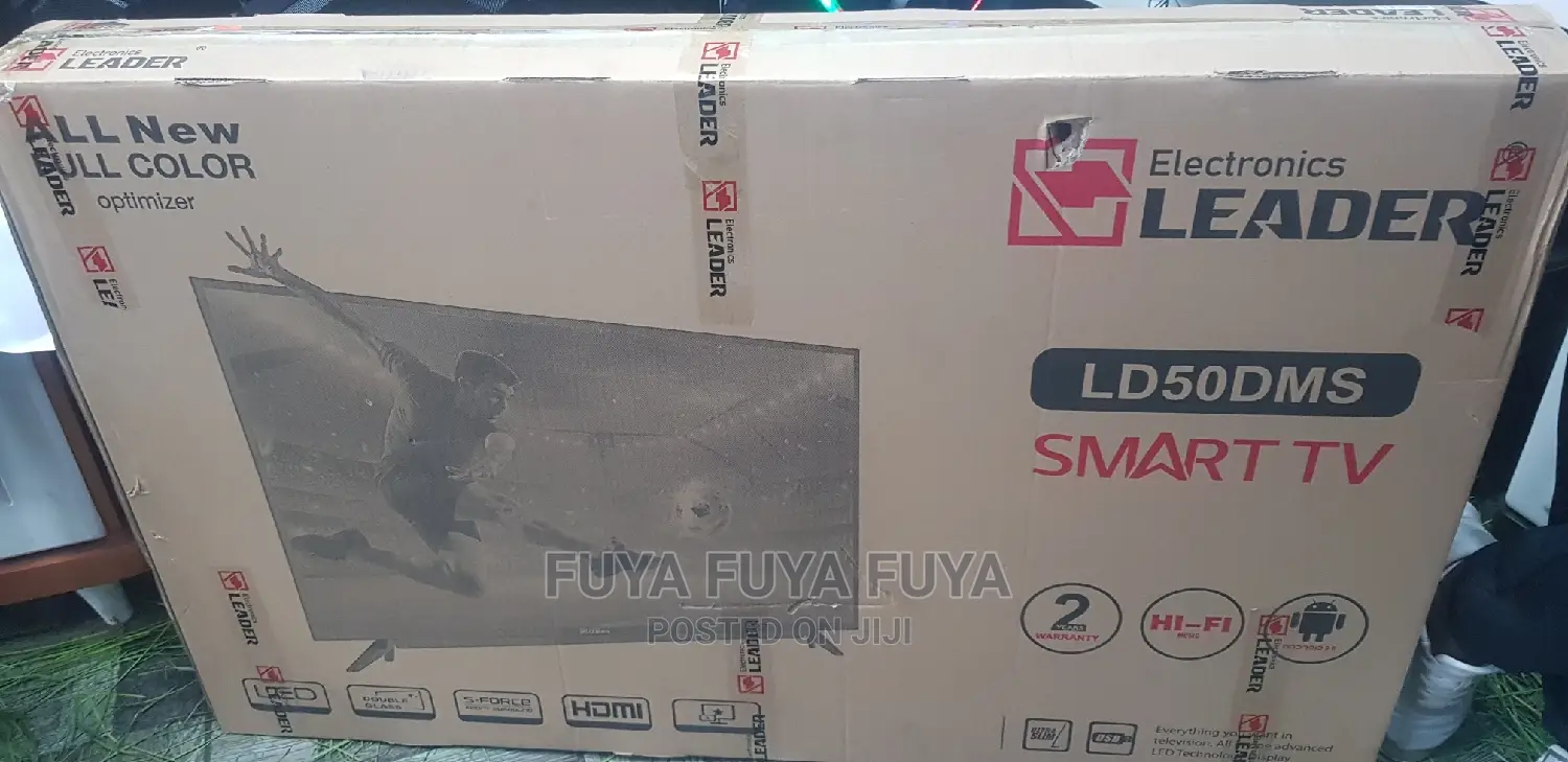 LEADER 50 Inchi Double Glass Smart 2024 Tv
