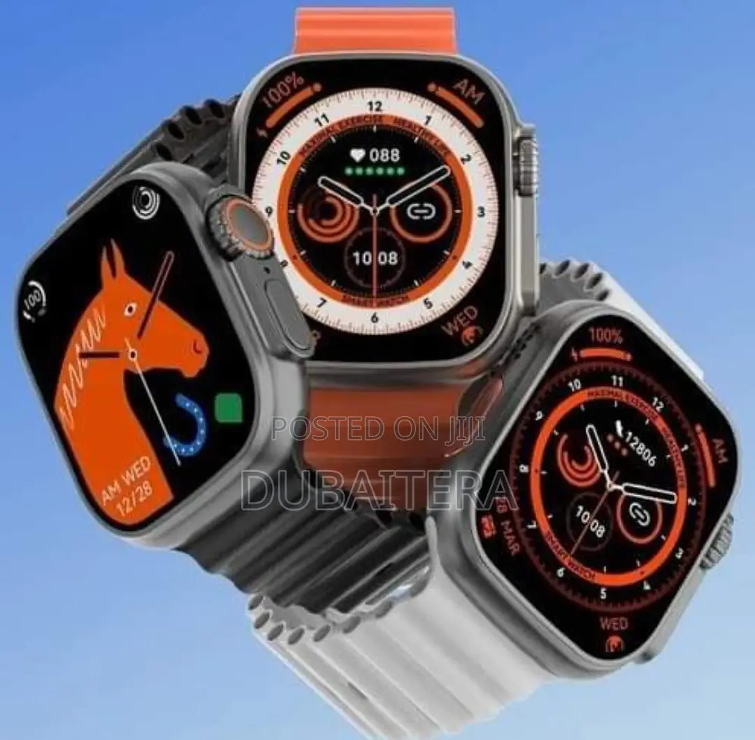 Original Silver Series 8 Ultra Smart Watch