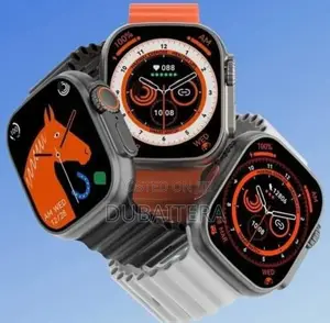 Original Silver Series 8 Ultra Smart Watch