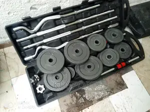 Photo - Dumbbell and Barbbell