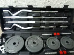 Photo - Dumbbell and Barbbell ዳምቤል እና ባርቤል (Adjustable)