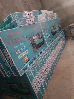 TESSLA 55 Inchi Double Glass Smart 2024 Tv
