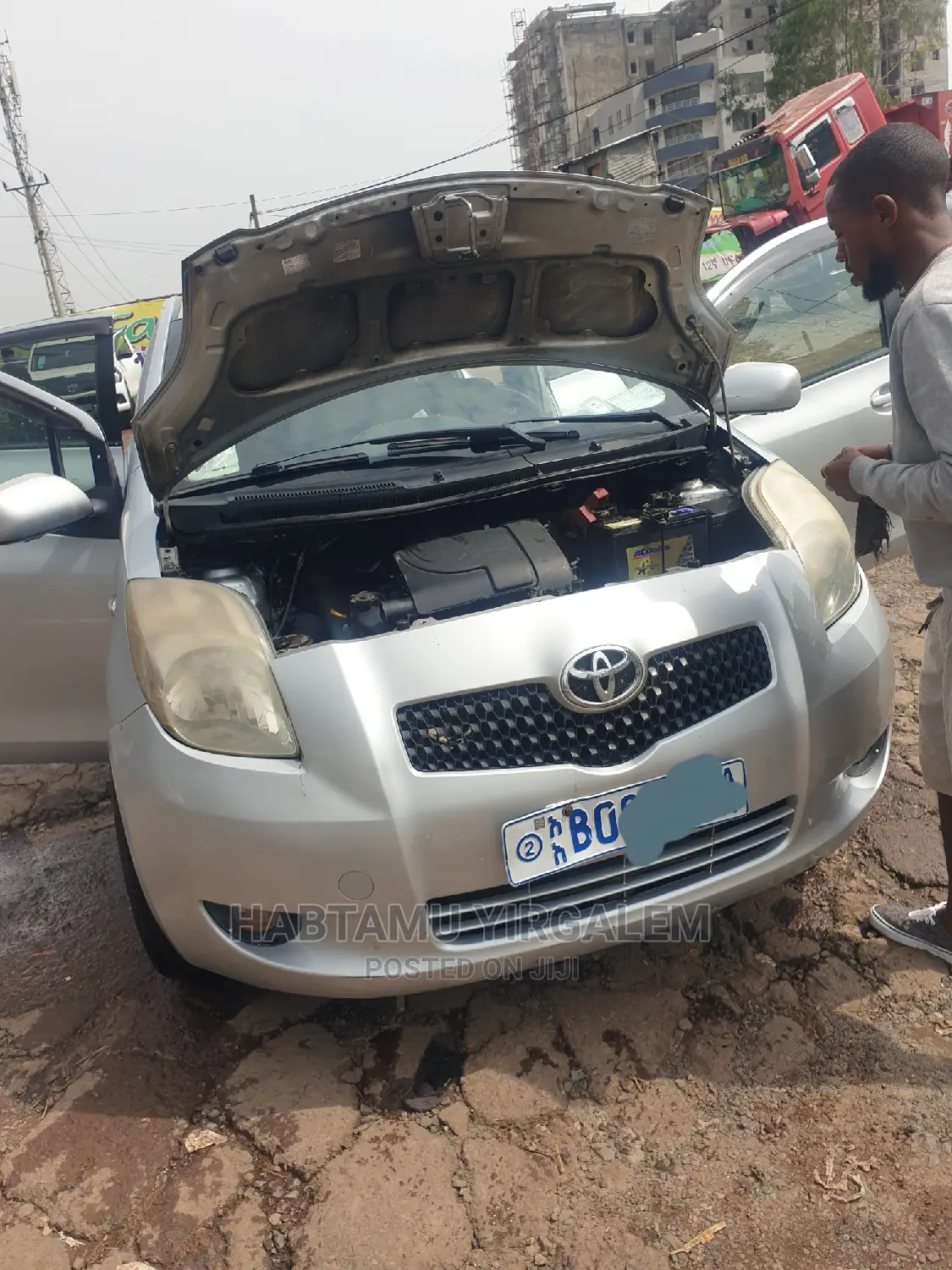 Toyota Yaris 2007 Silver