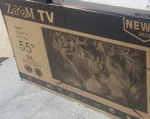 ZOOM 55 Inchi Double Glass Smart 2024 Tv