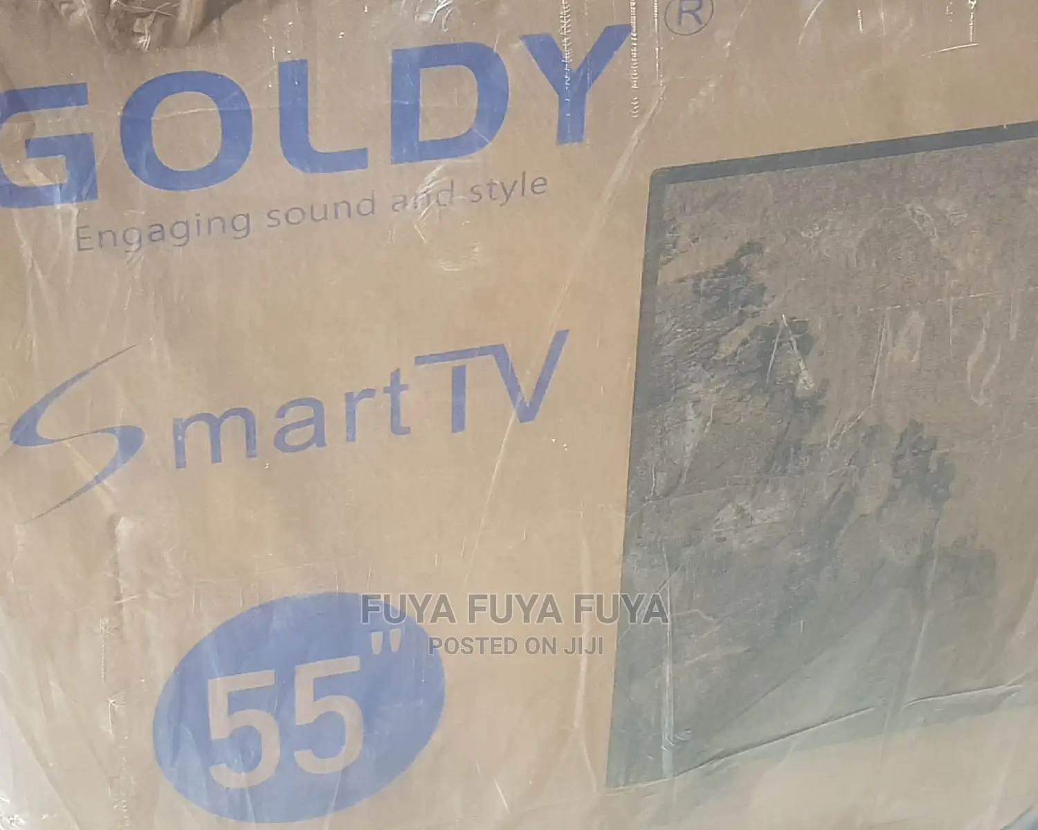 GOLDY 55 Inchi Double Glass Smart 2024 Tv