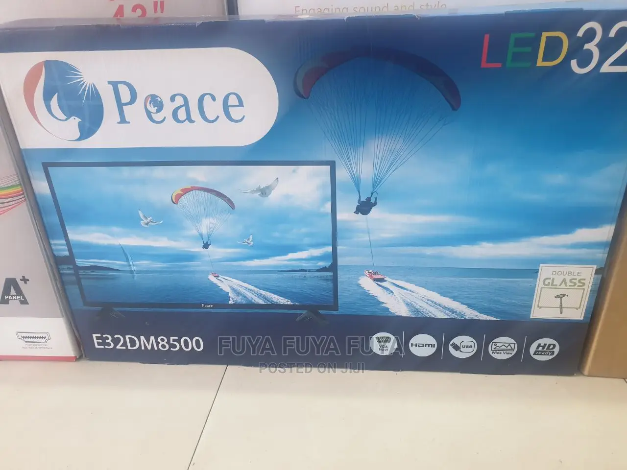 Peace 32 Inchi Double Glass 2023 Tv