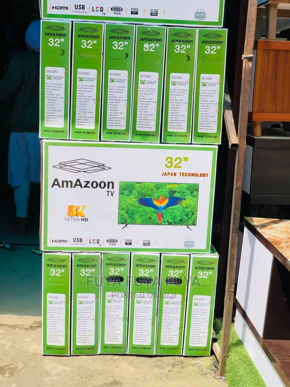 Amazoon 32 Inchi Double Glass 2023 Tv