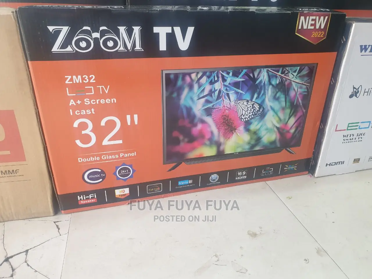 Zoom 32 Inchi Double Glass 2023 Tv
